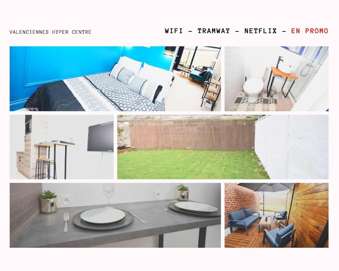 Cosy Appart - Hyper Centre - Tramway - Terrasse - Lerelaisdodile3 Valenciennes Eksteriør billede